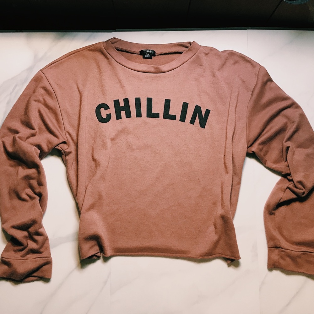 Rhapsody cropped sweatshirt